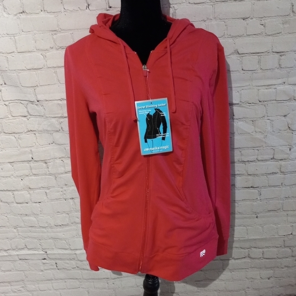 NWT Marika Magic slimming XL pink jacket